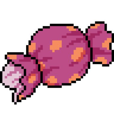 vektör pikseli sanat şekeri tatlı izole çizgi film