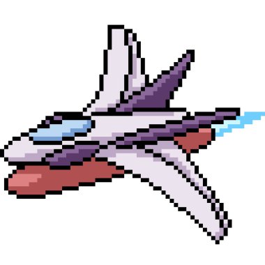 vektör piksel sanatı izole edilmiş jet dronu