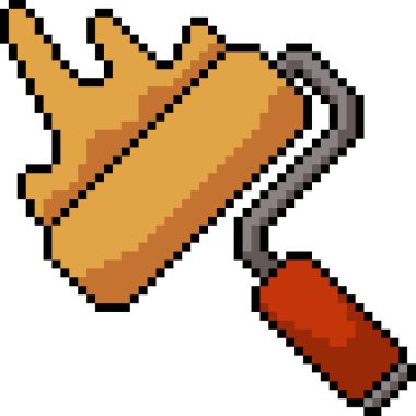 vektör piksel resim duvar boyası izole çizgi film