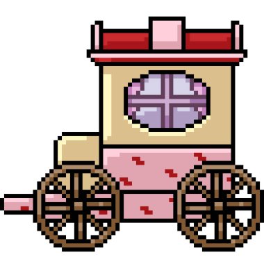 vektör piksel sanatı izole edildi