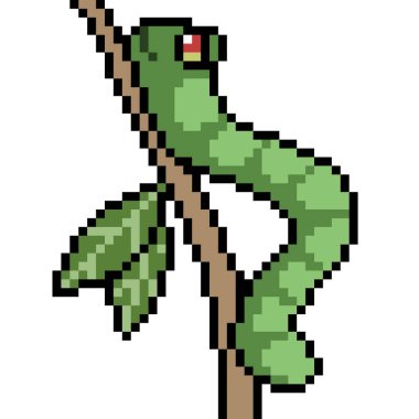 vektör piksel resim solucanı izole edildi