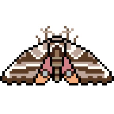 piksel sanat güvesi izole edildi