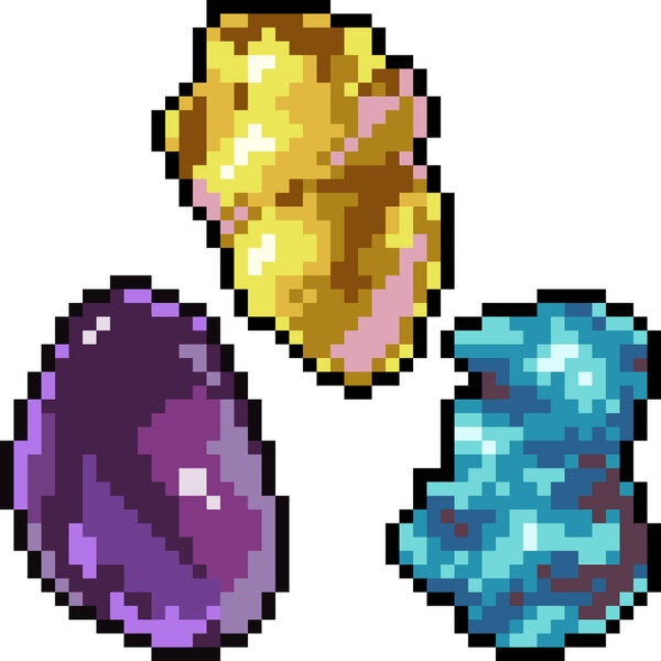 изолированный набор векторных пикселей