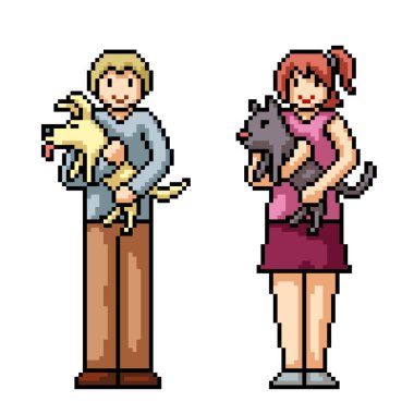 İnsanların evcil hayvan tutuş sanatı