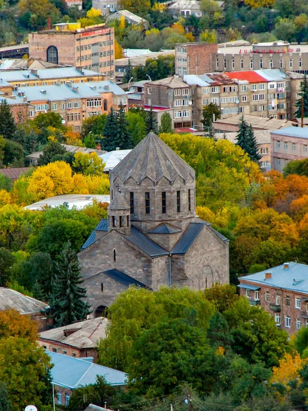 Церковь Святого Григора Нарекаци Ванадзора Армения — стоковое фото