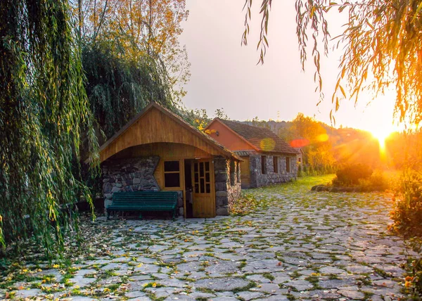 Touristenstadt Dilijan Herbst Armenien — Stockfoto