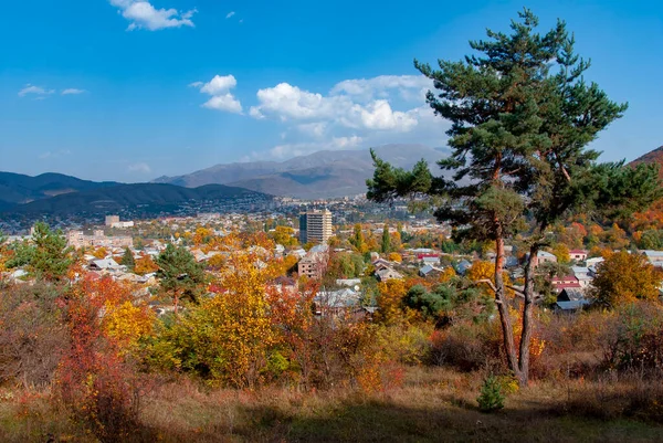 Herbstlandschaft Der Stadt Vanadzor — Stockfoto