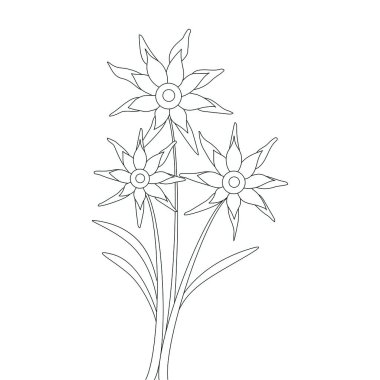 Boyama kitabı için sayfa ve çocuklar için çok ilginç ya da rahatlatıcı bir iş