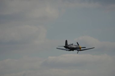 2. Dünya Savaşı Birleşik Devletler Donanma Savaş uçakları Chance F4U Corsair 'ı ele geçirdi.