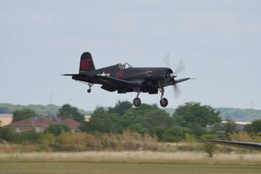 2. Dünya Savaşı Birleşik Devletler Donanma Savaş uçakları Chance F4U Corsair 'ı ele geçirdi.