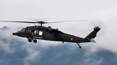  Avusturya Hava Kuvvetleri 'nden Sikorsky S-70 Kara Şahin