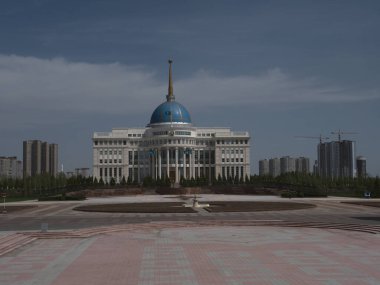 Nur-Sultan Cumhurbaşkanlığı Sarayı, Astana, Kazakistan 'ın Nazarbayev konutu