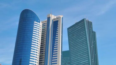 NurSultan İdari ve Kültür Merkezi 'nde gökdelenler yükseliyor