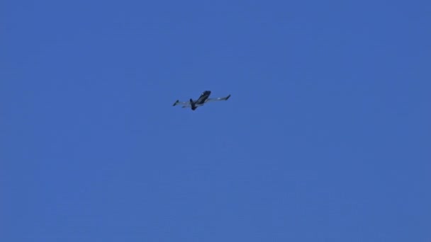 意大利帕多瓦 2022年6月26日地面攻击机和轻型轰炸机在蓝天的作战任务中飞行 在巴尔干和波斯尼亚战争中使用的前南斯拉夫空军 — 图库视频影像