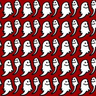 Tatlı hayalet çizgi filminin kusursuz deseni