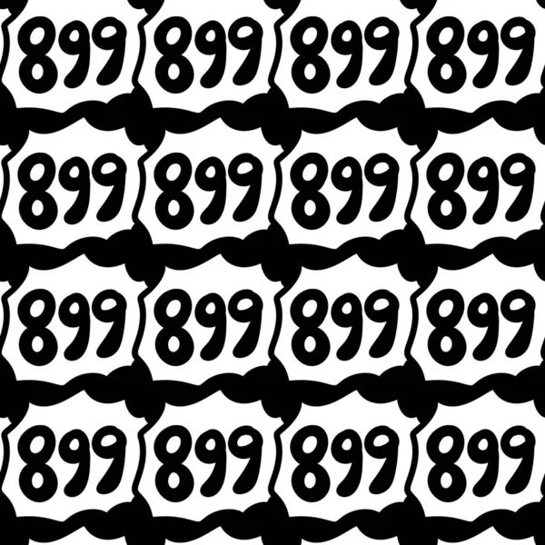 Płynny Wzór Liczby 899 — Zdjęcie stockowe