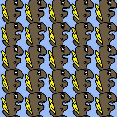 Soyut arkaplanın kusursuz deseni