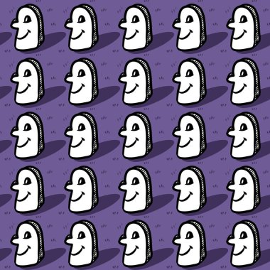 Sevimli çizgi filmin kusursuz deseni