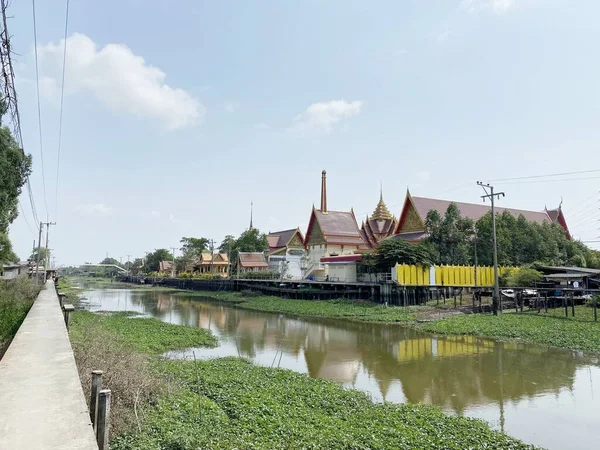 Khlong Preng Canal País Chachoengsao Tailandia —  Fotos de Stock