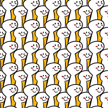 Sevimli çizgi filmin kusursuz deseni