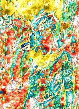 Soyut arkaplanın güzel rengi