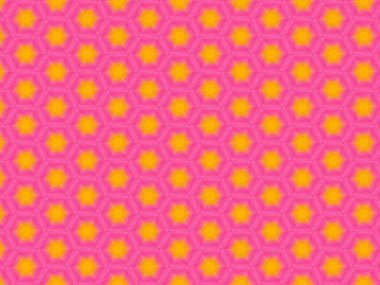 Soyut arkaplanın pembe ve sarı rengi