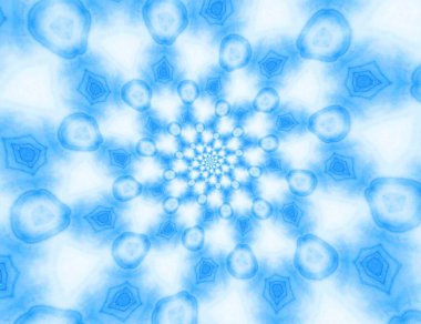 Soyut arkaplanın mavi rengi