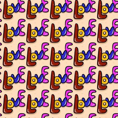 Metin aşk arkaplanının kusursuz deseni