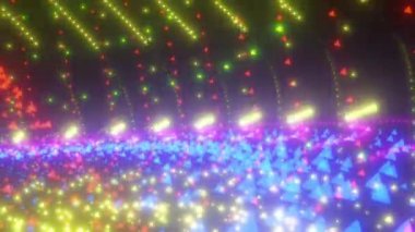 güzel renk ışık deseni arkaplanı