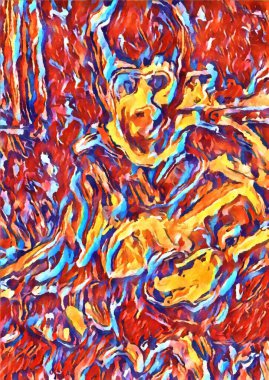 Soyut arkaplanın güzel rengi