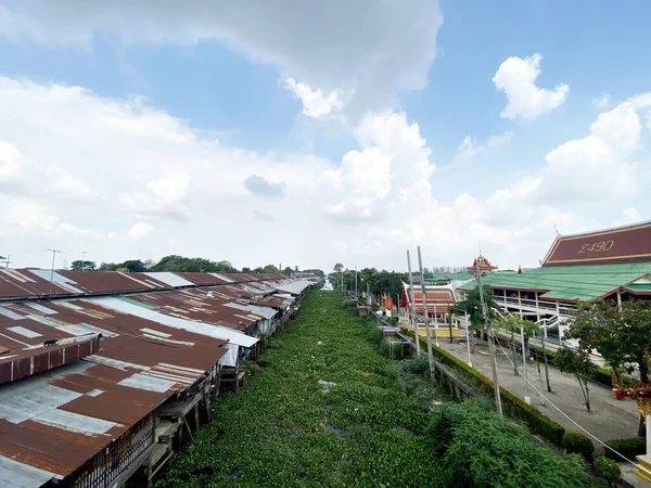 Close Khlong Suan Temple Chachoengsao Thailand — Stockfoto