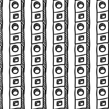 Soyut arkaplanın kusursuz deseni