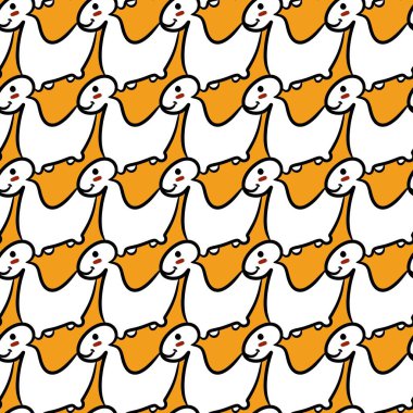 Dinozor çizgi filminin kusursuz deseni