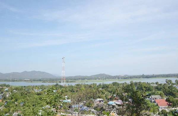 Naturlandschaft Land Kanchanaburi Thailand — Stockfoto