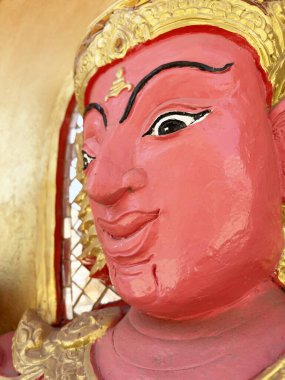 Tayland heykeli Wat Bang Prong, Chachoengsao Eyaleti, Tayland.