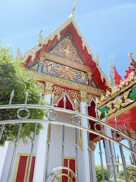 Chrám Khlong Suan Chachoengsao Thajsku — Stock fotografie