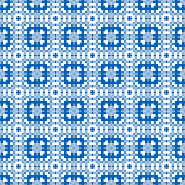 Seamless Pattern Blue Color Background — Stock Photo, Image