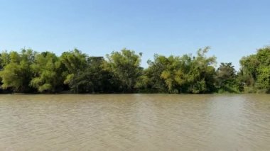 Chachoengsao Tayland 'daki Bangprakong Nehri