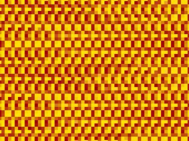 Soyut arkaplanın sarı ve kırmızı rengi