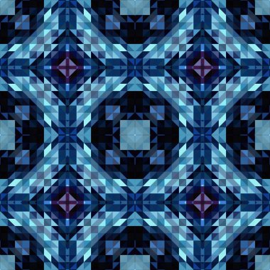 Mavi arkaplanının kusursuz deseni