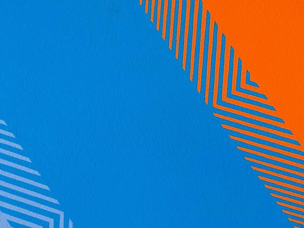 Blauw Oranje Van Abstracte Achtergrond — Stockfoto