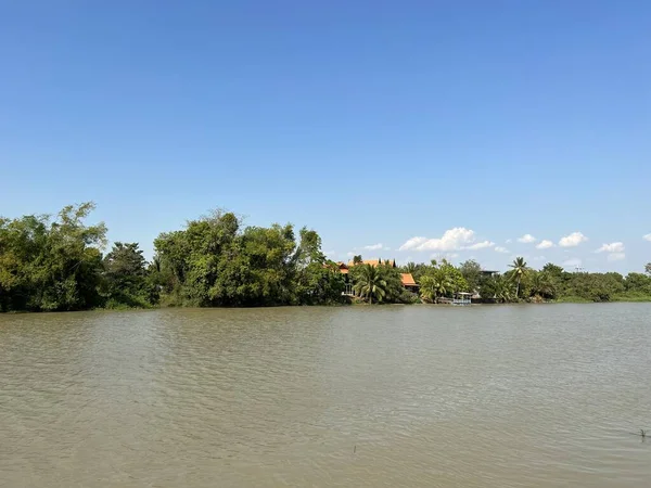 Bangprakong Floden Chachoengsao Thailand — Stockfoto