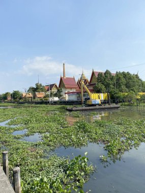 Tayland, Chachoengsao 'daki Khlong Preng nehri.