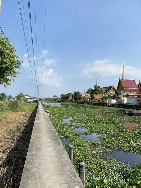 泰国Chachoengsao的Khlong Preng河 — 图库照片