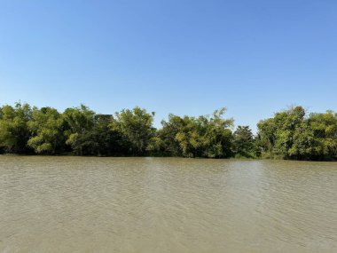 Chachoengsao Tayland 'daki Bangprakong Nehri
