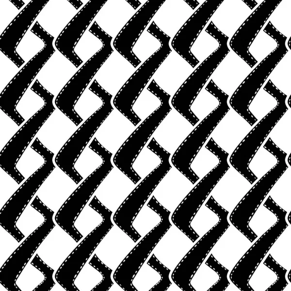 Seamless Pattern Hand Drawn Lines Geometric Background — 스톡 사진