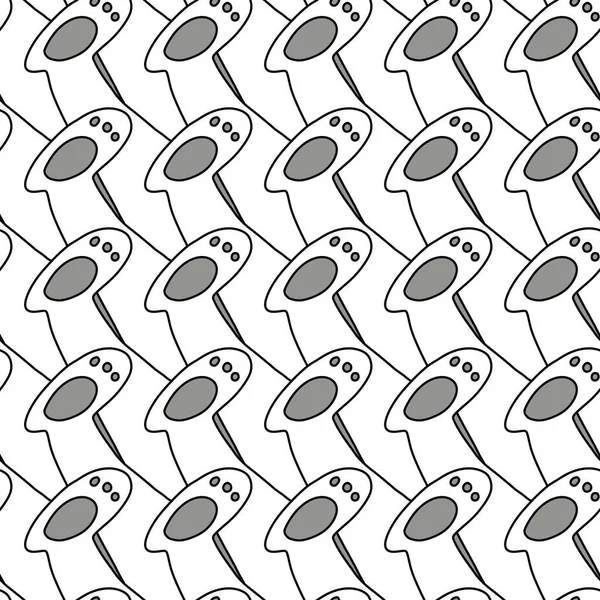 Seamless Pattern Foot Cartoon — Fotografia de Stock