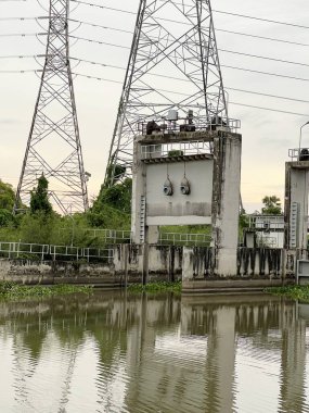 cement dam in country Thailand