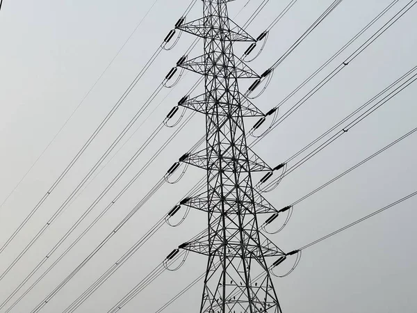 Nahaufnahme Pylon Land Thailand — Stockfoto