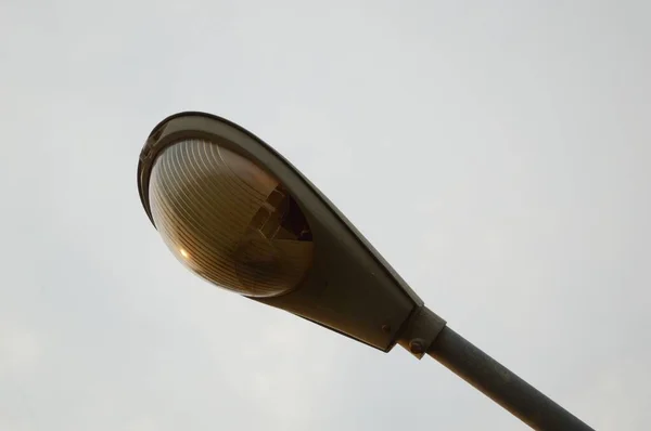 Close Old Electric Street Lamp — Stock Photo, Image